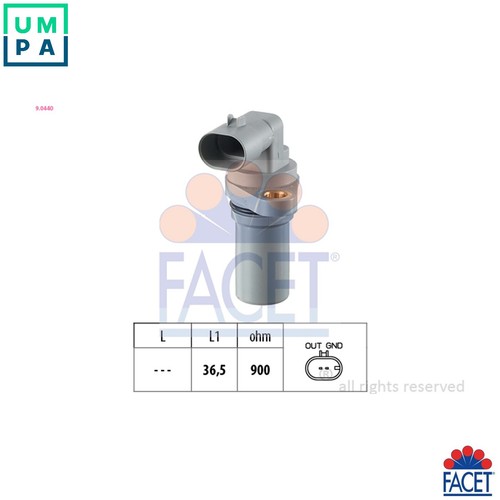 Sensor crankshaft pulse - crankshaft, 9.0440