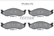 Front Brake Pad Set Fits Jeep
